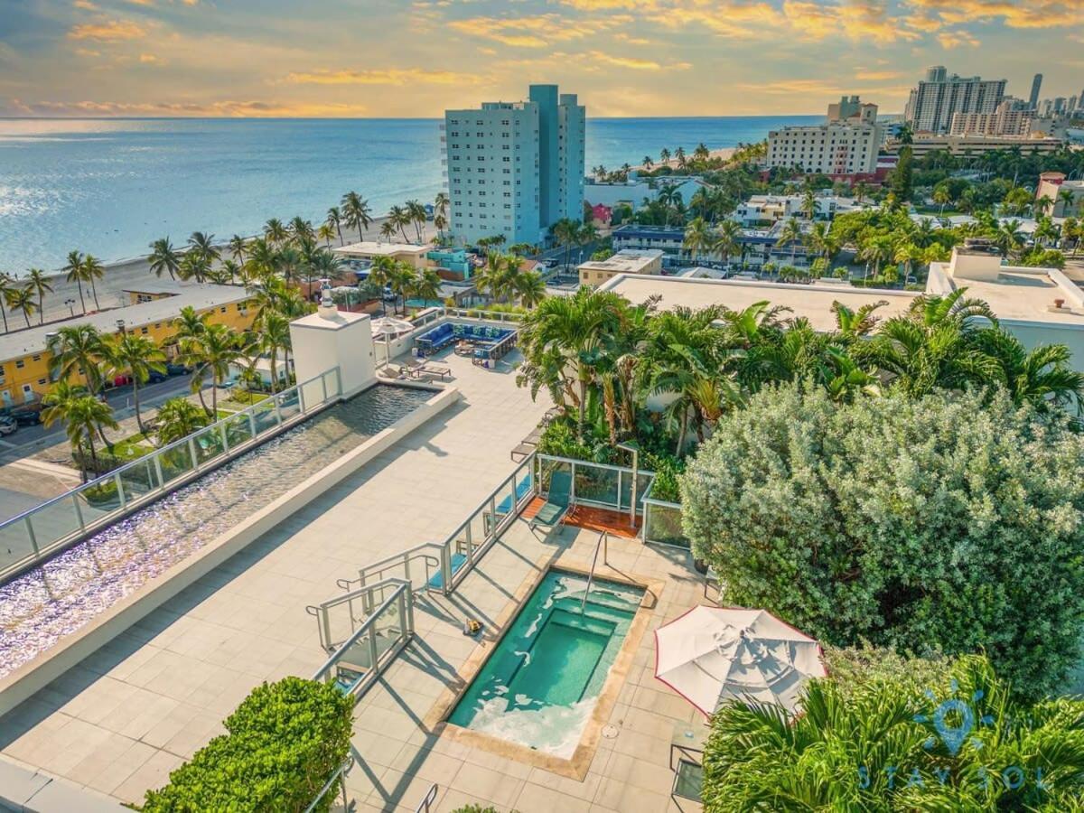 Lx Oasis Beachfront-Rt Infinity Pool Голливуд Экстерьер фото